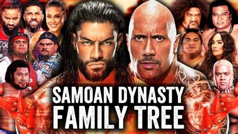 roman reigns family tree|More.